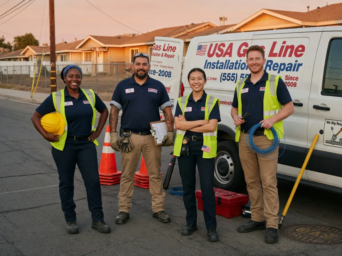 Gas Line Installation company in Adger, AL